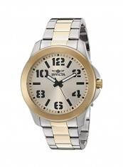 Men's 18k Gold Ion-Plated Stainless Steel Analog Watch 21441