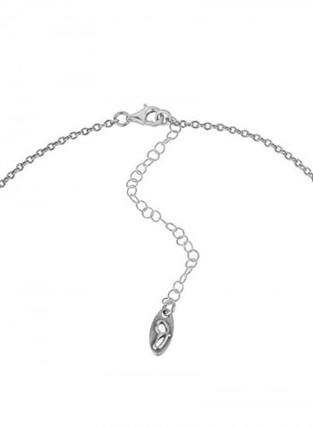 Sterling Silver Pyrite Y-Necklace