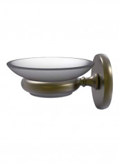 Prestige Skyline Collection Wall Mounted Soap Dish Gold/White