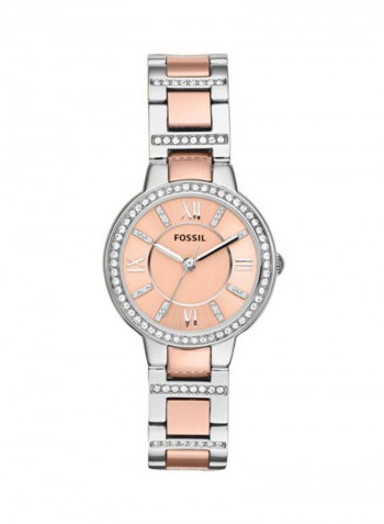 Women's Stainless Steel Analog Watch ES3405