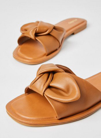Abayrith Sandals Cognac