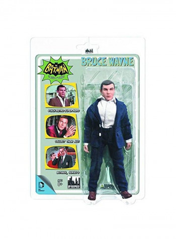 Batman Classic TV Series 2 Bruce Wayne Action Figure 8-Inch BTV08