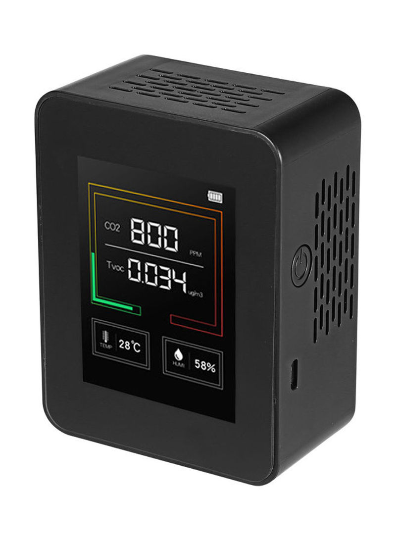 Air Quality Monitor TVOC Meter Black