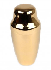 Parisian Club Shaker Gold 8.5x16x8.5centimeter