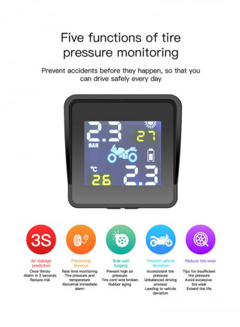 Motorcycle Tire Pressure Monitoring System