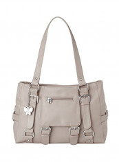 Polyester Blend Shoulder Bag BNS 0355 CRM Off White