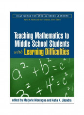 Teaching Mathematics To Middle School Students With Learning Difficulties Hardcover
