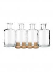Glass Diffuser Bottles Diffuser Jars with Cork Caps Set of 4 Multicolour 5.3X2.7X2.7 inch reviews Glass Diffuser Bottles Diffuser Jars with Cork Caps Set of 4 Multicolour 5.3X2.7X2.7 inch