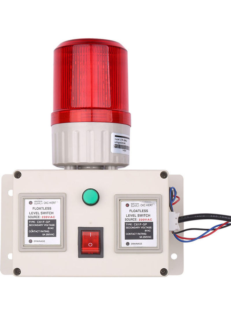 High And Low Water Alarm White/Red/Black