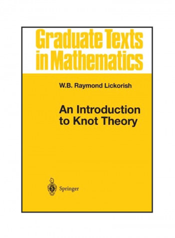 Introduction To Knot Theory: Graduate Texts In Mathematics Paperback