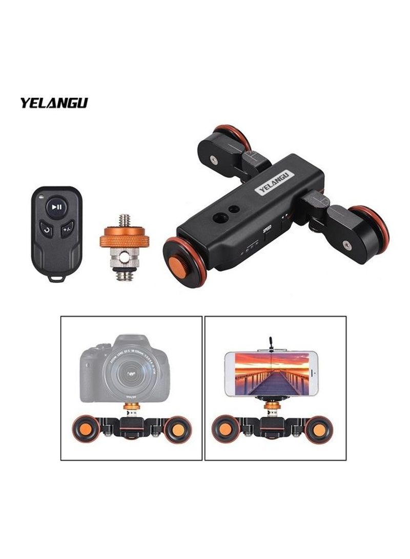L4 PRO Motorized Camera Video Dolly with Scale Indication Black