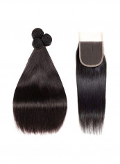 3-Piece Straight Hair Extension Black reviews 3-Piece Straight Hair Extension Black