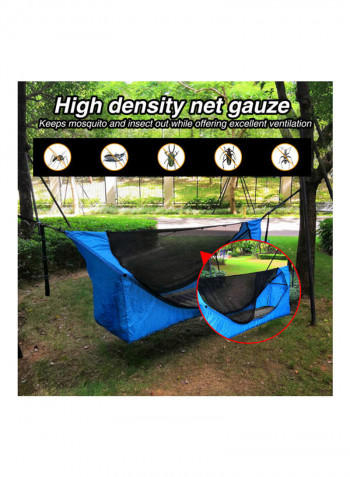 Outdoor Leisure Hammock With Mosquito Net 55x13x25cm