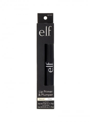 Pack Of 6 Double Sided Lip Primer And Plumper Clear/Natural