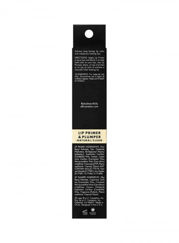 Pack Of 6 Double Sided Lip Primer And Plumper Clear/Natural