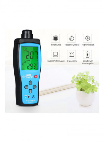 Portable Automotive Oxygen Gas Tester Monitor Multicolor 25.5cm