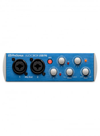 Audio Box USB Studio Audio Interface AudioBox96 Blue