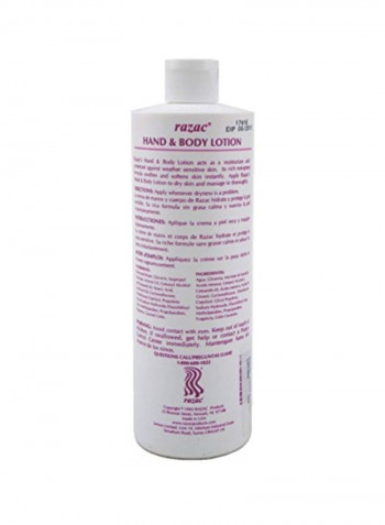 Hand And Body Lotion 473ml
