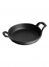 Mini Round Gratin Baking Dish Matte Black 4.5inch