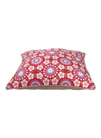Pillow Cover Silver/Red 144inch