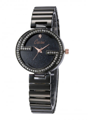Women's Starry Sky Stainless Steel Analog Watch NSSB037010033