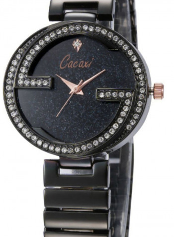 Women's Starry Sky Stainless Steel Analog Watch NSSB037010033