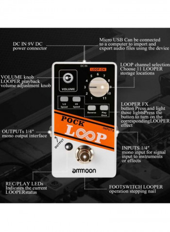 Pock Loop Looper Pedal