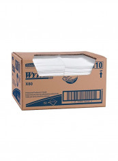 75-Piece Food Service Towel White 13.2x12.5x7.6inch