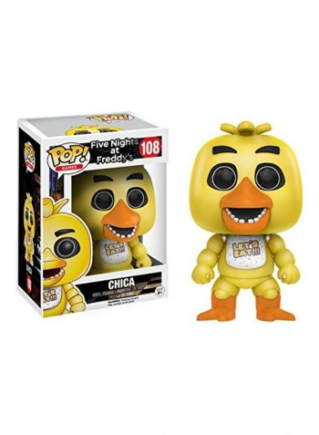 Five Nights At Freddy's Chica Toy Figure 3x6inch