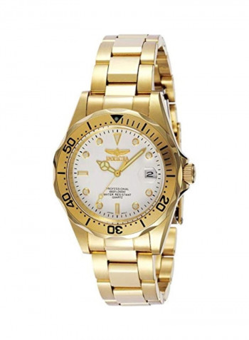 Stainless Steel Analog Quartz Watch 8938
