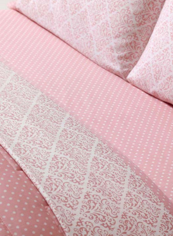 19.69 Pillow Case Cotton Pink 50x70cm