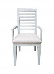 Palma Dining Armchair White 53x95x53cm