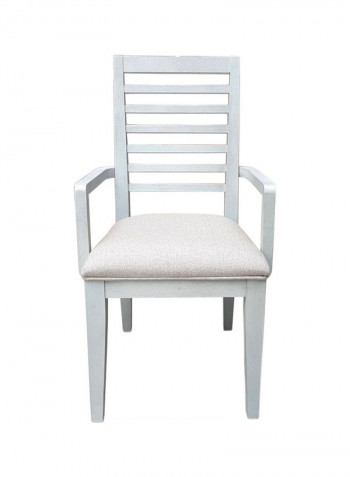 Palma Dining Armchair White 53x95x53cm