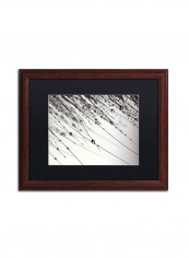 Her Wishes Wooden Framed Wall Art Black/White 16 x 20inch