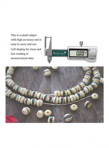 LCD Digital Display Caliper Silver