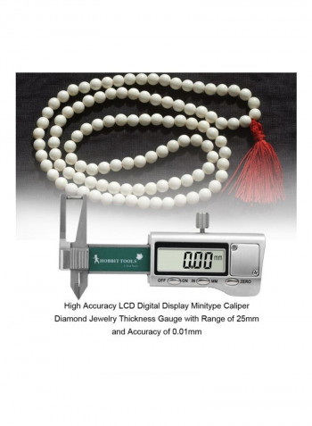 LCD Digital Display Caliper Silver