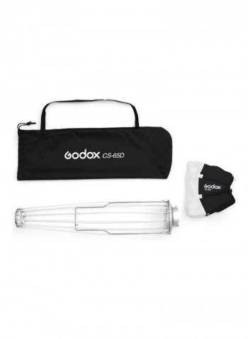 Collapsible Lantern Softbox Photography With Bowens Mount White