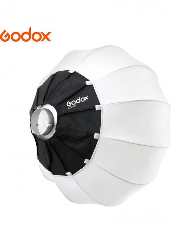 Collapsible Lantern Softbox Photography With Bowens Mount White