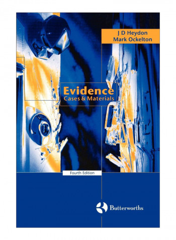 Evidence Cases & Materials Paperback 4th