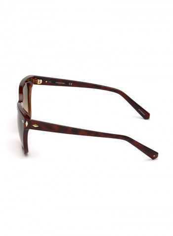 Women's UV Protection Square Sunglasses - Lens Size: 55 mm