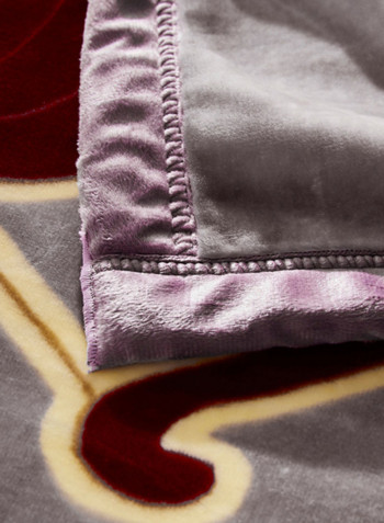 Sagittarius Pattern Warm Blanket Cotton Multicolour 200x230centimeter
