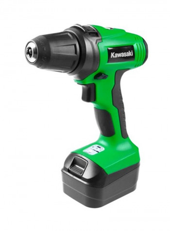 Cordless Electric Drill Green/Black 33x9.1x25centimeter