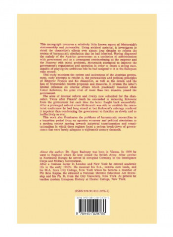 Metternich?s Projects For Reform In Austria Paperback