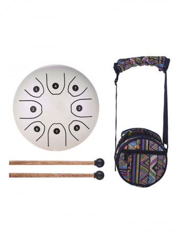 Mini 8-Tone Tongue Percussion Drum Set
