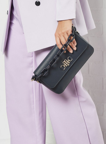 Club Flap Mini Crossbody Bag Desert Sky
