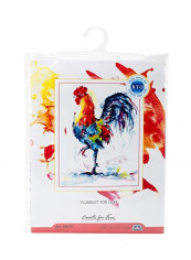 Counted Cross Stitch Kit White/Red/Blue reviews Counted Cross Stitch Kit White/Red/Blue