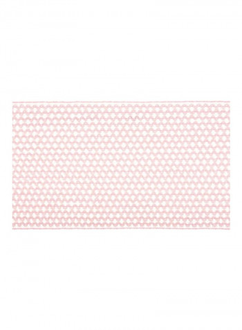 Crochet Headband Elastic Pink