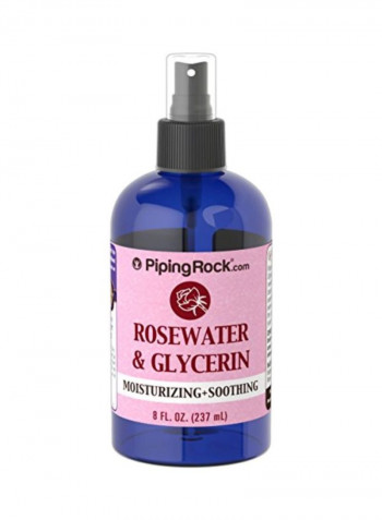 Rosewater and Glycerin Moisturizing And Smoothing 8ounce