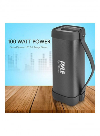 Wireless Portable Bluetooth Speaker PBMSQG5 Black