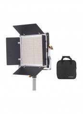 LED Photography Light With Barn Door 23.2x19.8cm Black/White